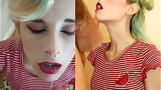 Sammy Splosion multi oblique cum facial