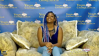 During Interracial Casting In Vegas Deathly MILF Does First Deep Anal Sex - Deep-Throat Solo Masturbation and Reverse Cowgirl POV